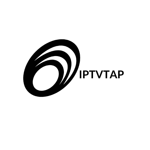 "The IPTVTAP logo consists of three intersecting circles in black, with the word 'IPTVTAP' written in white capital letters inside the circles. The alternative text description for this image could be 'The IPTVTAP logo, featuring three black intersecting circles with the word IPTVTAP in white capital letters inside the circles'."