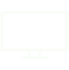 An icon or logo representation of a television or computer screen. The icon may show a simplified representation of the screen, usually in rectangular shape, and may include additional details such as control buttons or a cursor. The icon may be colored or black and white, depending on the design